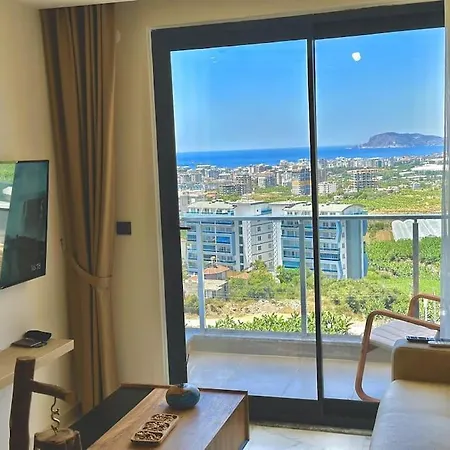 Sea View, Huge Swimming Pool Apartamento Alanya